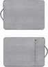 RAINYEAR 14 Inch Laptop Sleeve Case, Handbag with Handle Strap for Chromebook, Gray
