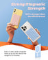 amBand Magnetic Suction Phone Grippy for MagSafe Case, Sticky Mount Holder for iPhone 12/13/14/15 Pro
