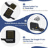 JJC Deluxe Metal Thumb Up Grip for Sony A6700 Camera, Hot Shoe Thumb Rest Support Grip with Anti-Scratch Silicone Pad