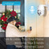 Pan Tilt Outdoor Security Camera, 1080P Home WiFi IP Camera, Dome Surveillance Cam with Two Way Audio, Night Vision