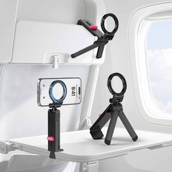 ULANZI MA88 Magnetic Airplane Phone Holder for MagSafe iPhone 17-12 Series, Strongest Magnet