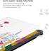 for iPad 9th Generation Case - Multi-Angle View Adjustable Stand, Auto Wake/Sleep, Flowers, 10.2 Inch