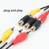 RCA Female to Female Coupler - 3 Pack Audio Video RCA Adapter Connector Gold Plated Jack to Jack Converter