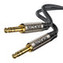 3.5mm Aux Cable 2FT/0.6m, Silver-Plated Wire Core Male to Male Cord for