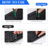 5 Pcs Keyboard Puller Set, Stainless Steel Keycap Remover Kit, Keyboard Cleaning Tools with Keycap Tweezers for
