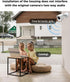 All-New Wyze Cam V4 Camera Mount, Weatherproof Protective Housing and 360 Degree Adjustable Mount for Wyze Cam V4 ONLY