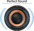DriSentri 6.5 Inch Bass Loudspeaker Woofer Speaker for Car Audio/Home Theaters, Wide Frequency Response Car Audio