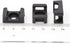 iexcell 100 Pcs Black 9 mm Cable Tie Base Saddle Type Mount Wire Holder