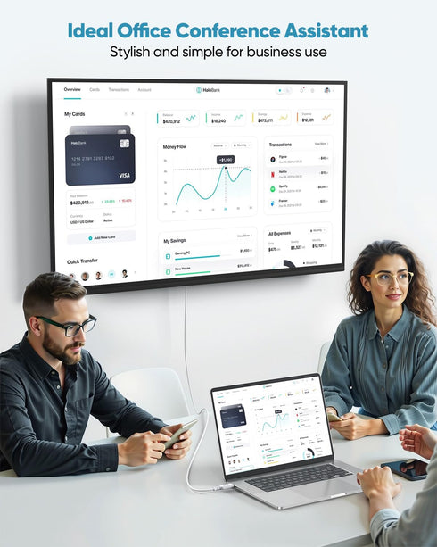 8K 6.6FT/2M, 48Gbps 2.1 8K@60Hz, 4K@120Hz, HDR10+, Dolby, 3D, HDCP2.3 Laptop/Monitor/HDTV/Soundbar/Blu-ray/PS5/Xbox