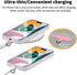 Phone Tether Tab for iPhone, Cell Phone Lanyard Patch, Replacement Strap for All Full Phone Cases (Pink)