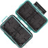LYNCA Memory Card Hard Protector Case, Water-Resistant Anti-Shock Storage Box for 8 SD, 4 CF, 12 Micro SD Cards