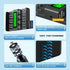 CITYORK 16 1.2V Bay Rechargeable Battery Charger Smart LCD Display for AA AAA C D Ni-MH Ni-CD Rechargeable Batteries