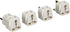 Ckitze 2 Input USA Worldwide Travel Power Adapter Plug Set, Universal Grounded Safe for Mobile Devices