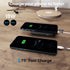 TECHSMARTER 10000mAh Magnetic Wireless Power Bank, 18W USB-C PD Portable Phone Charger, Compatible with iPhone 12, 13,