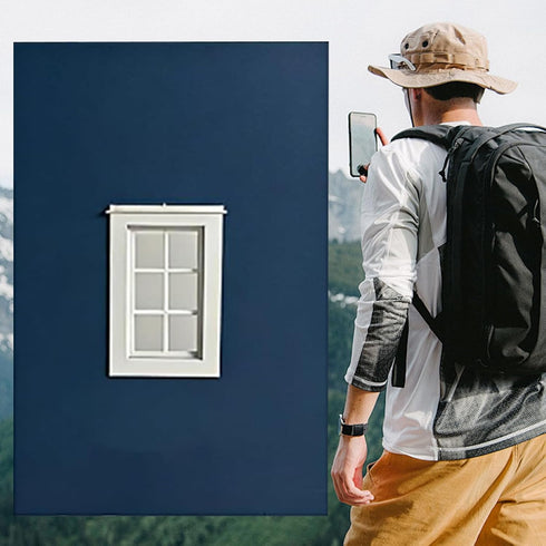 Generic Window Photo Prop | Fun Reusable Picture Portable Framing Viewfinder - Travel Window Frame Photo Props