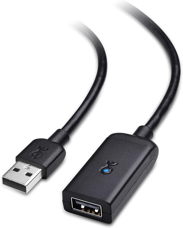 Cable Matters Active USB Extension Cable, 16.4 ft / 5m (Male to Female) for Webcam, Oculus, More
