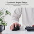 ELECOM Ergonomic Comfort Design Trackball - Wireless 2.4GHz Connect, Super-Smooth Tracking, Compatible for Windows, PC,