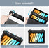 MoKo Waterproof Tablet Case for Fire HD 8/Fire 7, iPad Mini 6/5/4/3, Galaxy Tab Pro 8.4, Stand Holder Dry Bag (Black)
