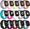 GEAK 15 Pack Soft Replacement Bands for Fitbit Versa 3/4, Sense 2, Waterproof Sport Watch Strap for Men Women
