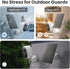 Aurumbach 2K Detection,2.4GHz 2-Way Solar Security Camera Outdoor Wireless, Color Night Vision, Battery Powered PIR