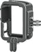 TELESIN Metal Case Aluminum Cage for GoPro 13 12 11 10 9 - Vertical Mount Kit with Cold Shoe