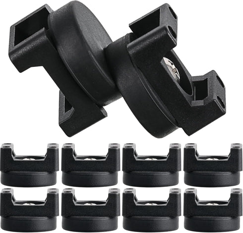 Yookeer Magnetic Zip Tie Mount Base Black Magnetic Cable Clips Wire Holder