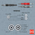 Hosa STP-201 Insert Cable, 1/4 Inch TRS to Dual 1/4" TS, 3.3 Feet