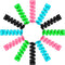 Jetec 24 Pcs Charger Cable Protector,Silicone Flexible Cable Saver,Spiral USB Mouse Wire Protector