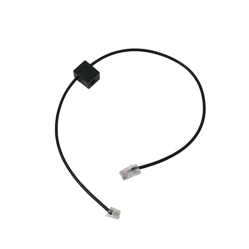 Replacement Phone Cord for Plantronics CS500, Savi 700 & 8200 Headsets - Connects Charging Base & Telephone.