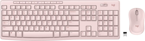 Logitech MK270 Wireless Keyboard and Mouse Combo, 2.4 GHz Wireless, Compact Mouse for Windows PC, Laptop