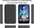 Fotosuncy MP3 M505 4.0 inch, Player Case for ZAQE Slim Fit Soft TPU Matte Cover with Cleaning Cloth Black