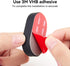 Waterproof Silicone Case Holder with Adhesive Sticker for Galaxy SmartTag2, 2 Pack Hidden GPS Tracker Stick on Mount