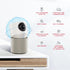 Hoop Indoor Home HD Security Camera, Night Vision, 350° Pan/Tilt, Motion and Sound Detection, Two-Way Audio, Easy