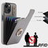 Folosu 13 360Rotation 6.1 Inch Compatible with iPhone Case Wallet with Card Holder, Finger Ring Holder Kickstand