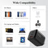 Minthouz 67W 3-Port 17/16/15, S25/S24, 3.9FT GaN Charger, Fast Charging Power Adapter with Type-C & USB-A, for iPhone