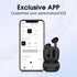 QCY T13 ANC Active Noise Cancelling Wireless Earbuds, Bluetooth 5.3 Headphones with 30H Playtime, IPX5 Waterproof