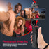 Zeadio Smartphone Stabilizer, Vlogging Hand Grip Video Holder Rig Handle Travel Selfie Stick with Clamp Mount for All iPhone and Android Mobile Cell Phone