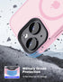 Tigowos Phone Case for iPhone 15 Plus & iPhone 14 Plus, MagSafe Compatible, 10FT Drop Resistant, Barbie Pink
