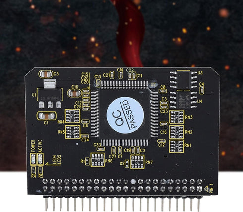 FOSA to IDE Adapter with Two Main Control Chips, SD Card Socket, TF Memory Card to IDE 44Pin Adapter