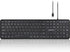 Perixx PERIBOARD-210C Wired Full-Size USB C Keyboard with Quiet Scissor Keys - Compatible with Mac, Windows, Tablets