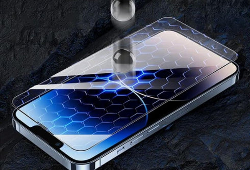 #M4U HD Clear Tempered Glass Screen Protector for iPhone 14