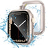 Tensea Waterproof Apple Watch Screen Protector Case SE2 Series SE 6 5 4 40mm, iWatch Protective PC Face Cover