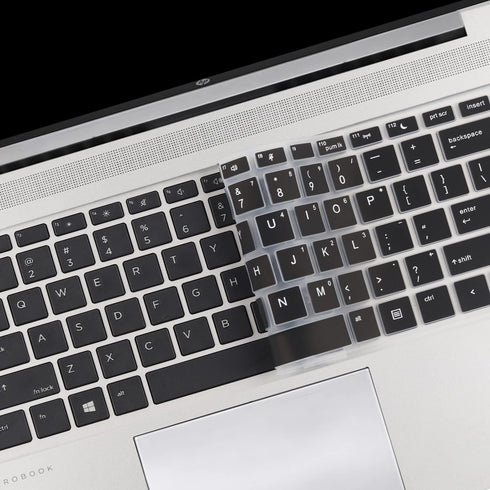 Keyboard Cover for HP ProBook 440 445 G9 G5 G6 G7 G8 G10, 14 inch Protective Skin (Not fit 430/440/640 G2 G3) -Bk