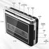 Cassette MP3 Auto-Reverse,2 Portable Player & Convert Tape to Digital Digital, Retro Tape Recorder Walkmaner with AA