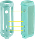 co2CREA Soft Silicone Case Replacement for JBL Flip 6 Portable Bluetooth Speaker (Teal)