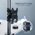 VIVO Adjustable Thin Client Mini PC Mount Bracket, CPU VESA Under Desk Computer Holder, Black (MOUNT-PC05C)