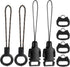 HJZHII 8 Pcs Quick Release Buckle for DSLR Camera Strap, Triangle Loops Adapter