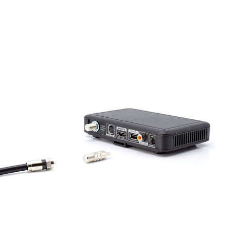 THE CIMPLE CO - RF (F81) and RCA Coaxial Adapter, 4 Pack for RG11, RG6, RG59, RG58, SDI, CCTV