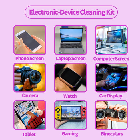 2 Pack Electronic Screen Cleaner Spray, Hatstart Cell Phone Touch Screens Cleaning for TV Laptop Computer Tablet PC LCD