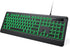 Luzarriba 7 Backlit Computer Keyboards, Wired USB LED Keyboard with Colors Backlight, Plug and Play, Waterproof, Full
